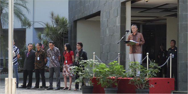 Apel Koordinasi Pegawai Unpar