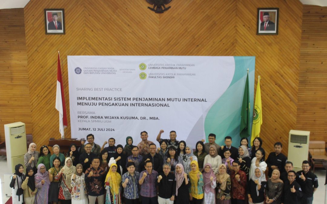 Sharing Best Practice Implementasi Sistem Penjaminan Mutu Internal Menuju Pengakuan Internasional