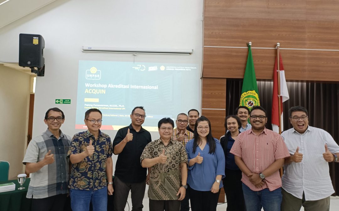 Workshop Akreditasi Internasional ACQUIN 2024