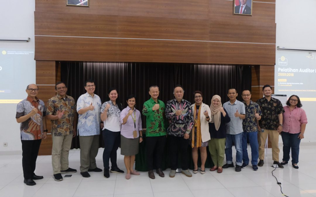 Pelatihan LEAD Auditor ISO 21001:2018 bersama PT. Decra Group Indonesia