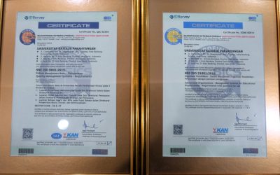 UNPAR Raih Sertifikasi Internasional ISO 9001:2015 dan ISO 21001:2018